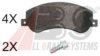 ATE 13047038602 Brake Pad Set, disc brake